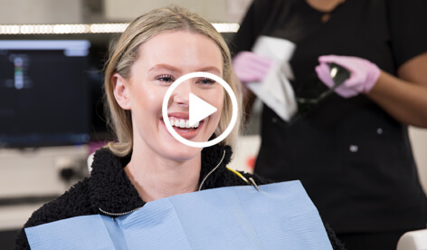 Courtney's smile reveal